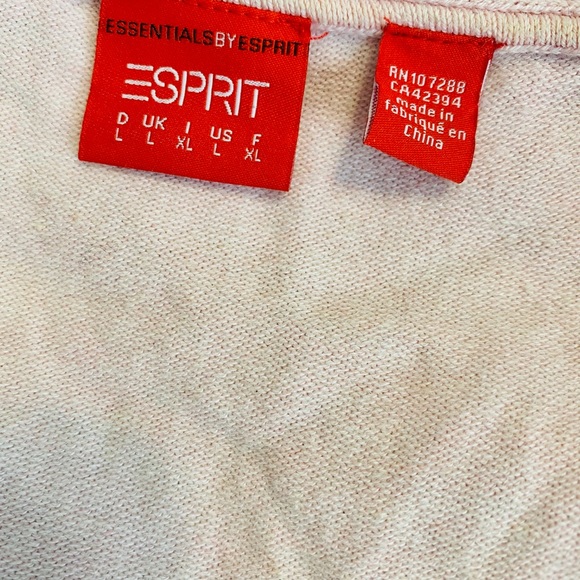 ESPRIT Cardigan, Soft Pink, Size L - Picture 4 of 4